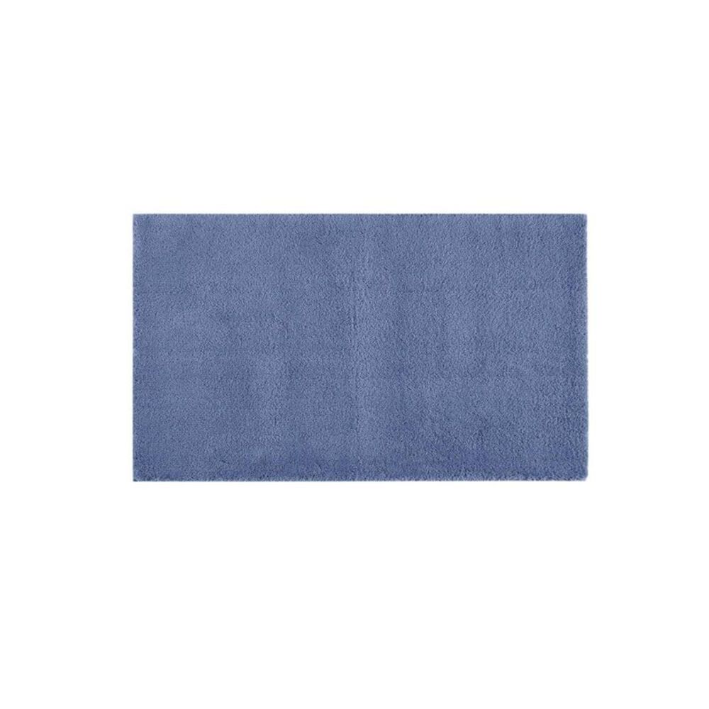 Madison Park -  Microfiber Tufted 40x24" Bath Rug Spa Navy